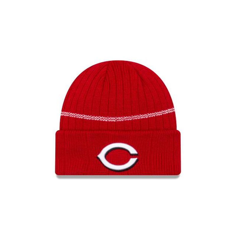 MLB Cincinnati Reds Sport Knit (QHM7295) - Red New Era Beanies